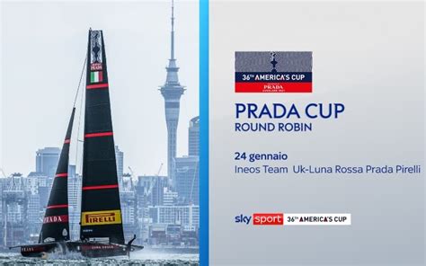 prada cup in tv orari|Prada Cup, calendario Luna Rossa.